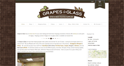Desktop Screenshot of grapestoglass.com
